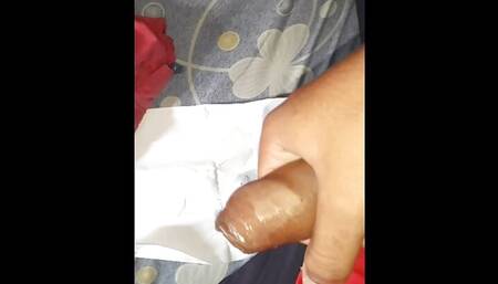 masturabate on bed till erection pornvideo