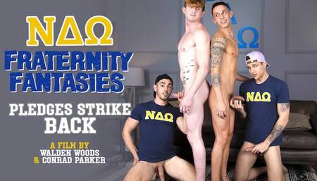 Hot Pledges Trick Sexy Fratboys In to Fucking