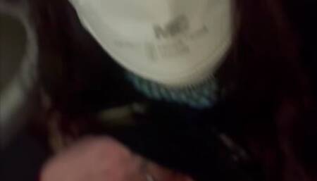 Air plane FemDom Tease