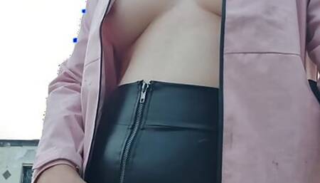 I almost get caught masturbating in public