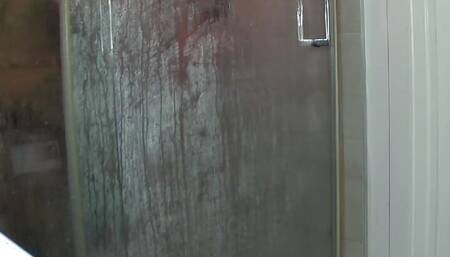 Secret Shower Scene