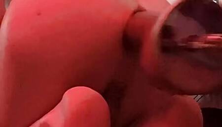 Fuck Machine Keeping My Smooth Femboy Hole Nice And RUINED!!