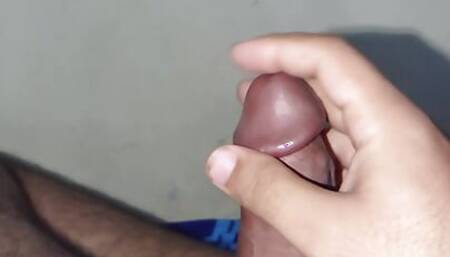 Solo masturbation huge cumload