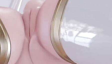 Haku - Huge Thick Ass Dancing - Low Camera Angle