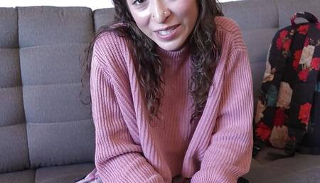 Small Tit Teen Amber Summer Fucked In Her Hairy Pussy
