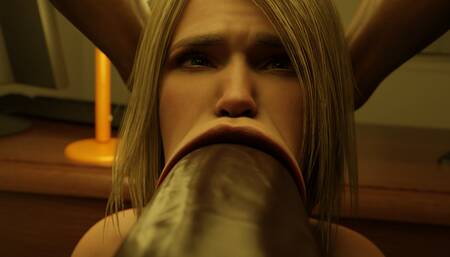 Power Girl Blacked - Deep Throat