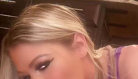 Cum shoots out of sluts nose