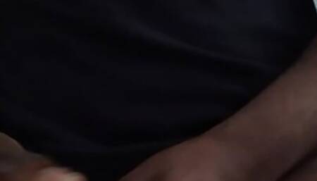 Black cock massage