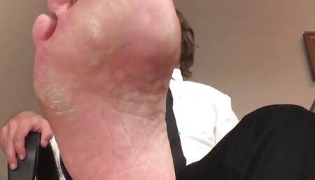 Cum From My Feet Or You're Fired