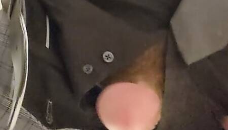 Hard at work. Had to cum