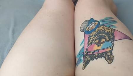 My shy lil clitty says hi
