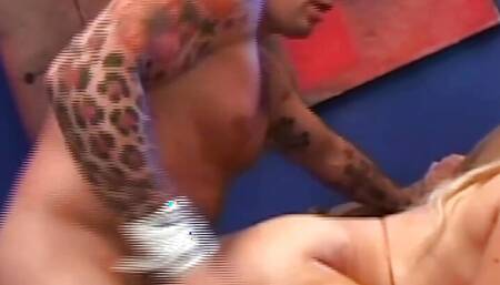 Shaking her fat milf ass leads to the cute milf being bent over and plowed