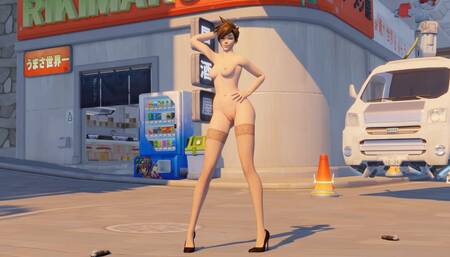 Tracer - Sexy dance (Overwatch)