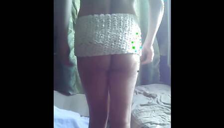 Some mini skirt moves