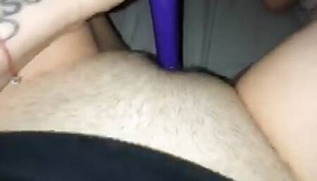 Play with dildo