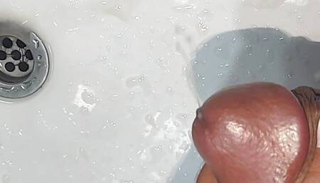 Huge cum after masturbation