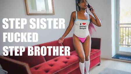Step Sister Addis Fouche Fucked Step Brother for a Ride to Mall