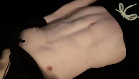 twink masturbating to make the horny go away