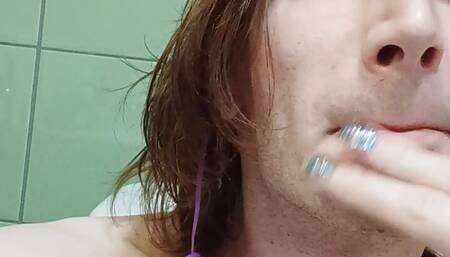 Great cumshot and long erection