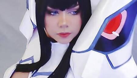 Satsuki Kiryuin hentai cosplay