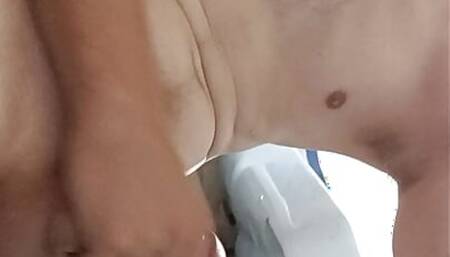 Hung Stud Stroking Solo