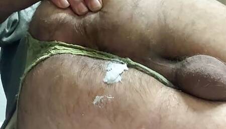 Ass gripping bbc dildo