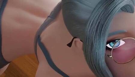 3D Compilation: League of Legends Ashe Vi Kda Evelynn Akali Doggystyle Uncensored Hentai