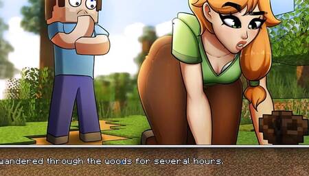 HornyCraft Minecraft Parody Hentai game Ep.27 muscular femdom pillager