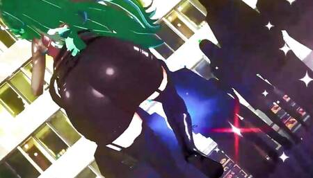 Sexy Thick MILF In Short Skirt Sexy Dance + Gradual Undressing (3D HENTAI)