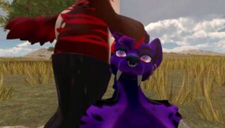 Hyena Furry VRchat ERP (with moaning)
