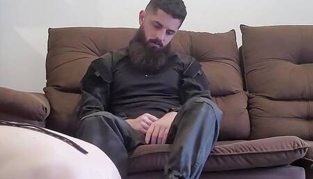 Workout and Spanking for the Boy