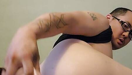 Buttplugging myself