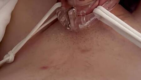 Horny, caged and desperate to cum