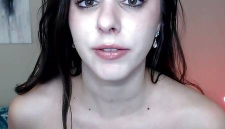 Mouth Fucking, Spit Play and Eye Contact Cam Show Compilation Mia Nyx