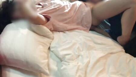 Cheating sex with best friend's boyfriend. Licking each other's crotch.