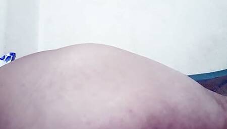 Asian boy masturbating hard