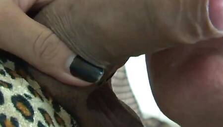 Blonde dream Tranny loves anal sex and gets a facial cumshot after