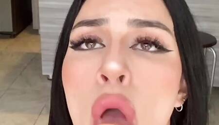 POV: A PRETTY LATINA TEEN SUCKS YOUR DICK