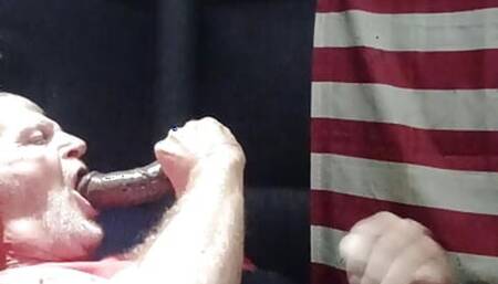 I love sucking my dildo and swallowing my cum