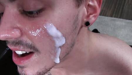 GayCastings Asher Hawk Gets Loads Dropped On Him By Casting Agent