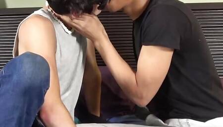 BRINGMEABOY Twinks James Jacbo And Troy Lopez Bareback Hard