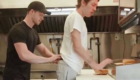 Finn Harding Invites Chris Cool Inside The Food Truck So They Can Work And Play At The Same Time - MEN