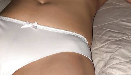 Homemade sex with a hot mature milf with a tight ass on her husband's bed