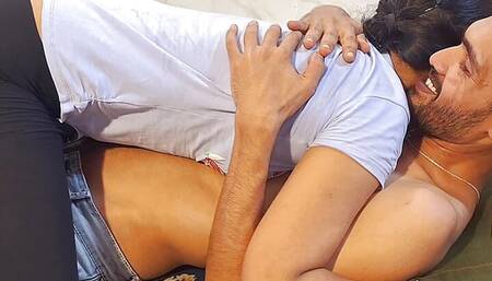 Perfect couple having Natural and sensual sex at homemade video