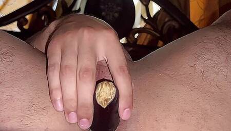 Ass gaping fucking eggplant susu sweet