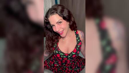 Fucked my ass while wearing a cute dress. I love anal.