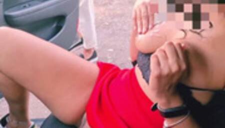 DIMMI CHE SONO TROIA, Sega sconosciuto guardone in pubblico, marito cornuto riprende (DIALOGHI ITA)