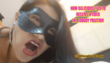 How delicious it is to receive a cock in a doggy position (POV Style)