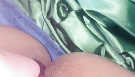 Getting my pussy licked from my fleshlight