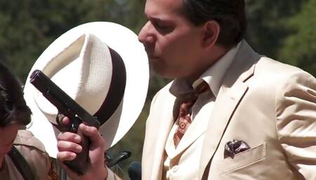 Gangsta picnic by the river turns into orgy.